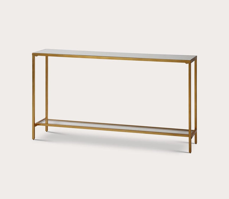 Uttermost Hayley Gold Console Table - Image 3