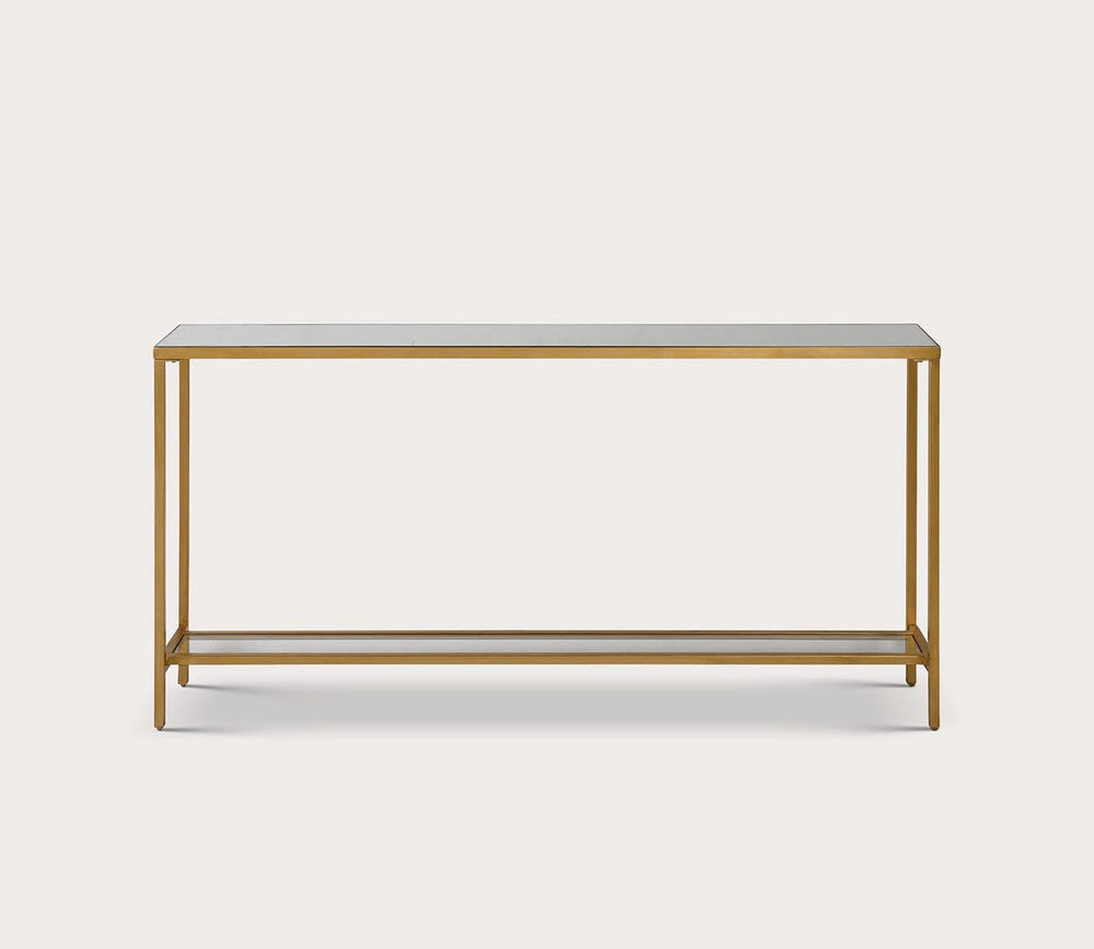 Hayley Gold Console Table by Uttermost