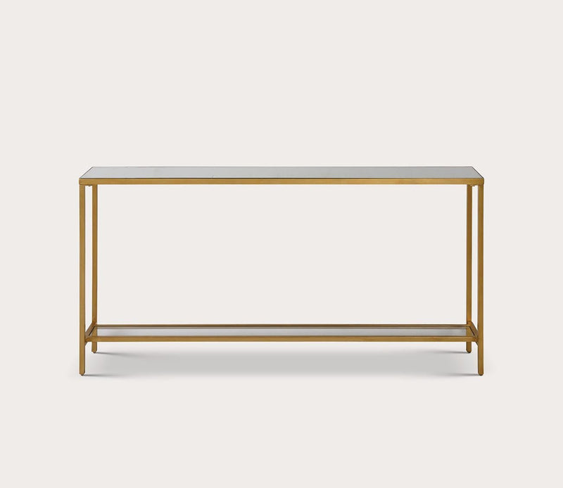 Uttermost Hayley Gold Console Table - Image 4