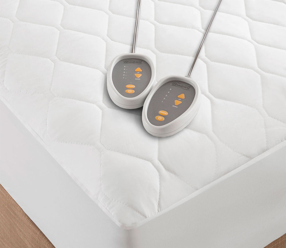Heated Microfiber Mattress Pad with 3M Scotchgard by Beautyrest