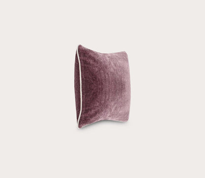 Heirloom Velvet Sangria Red Throw Pillow by Villa by Classic Home