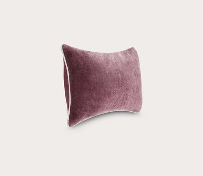 Heirloom Velvet Sangria Red Throw Pillow by Villa by Classic Home
