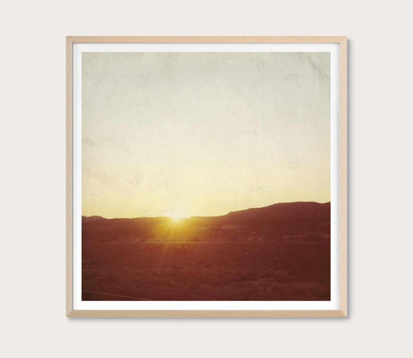 Highway Sunset Digital Print by Grand Image Home