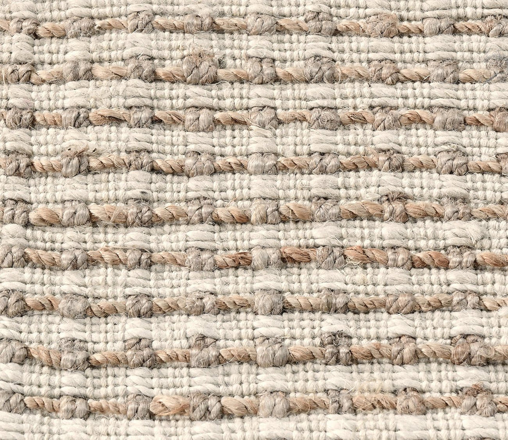 Huntington Jute Ivory Natural Area Rug by Villa by Classic Home