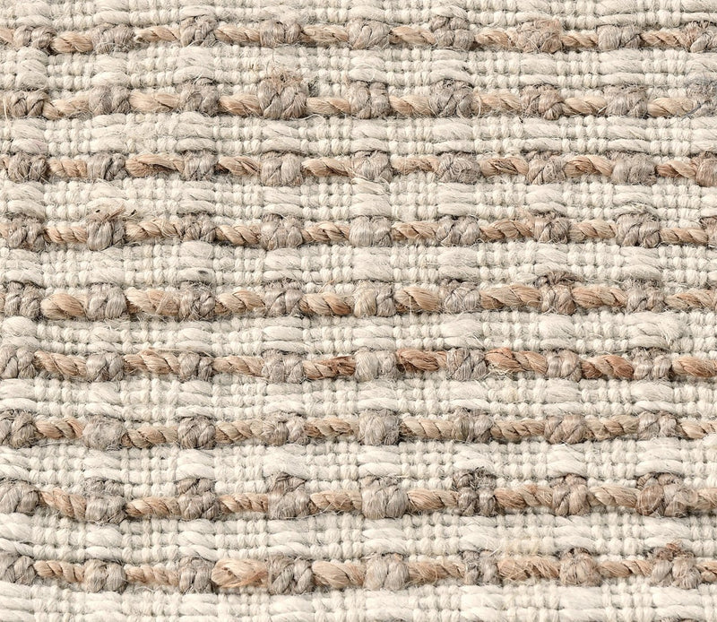 Villa by Classic Home Huntington Jute Ivory Natural Area Rug - Image 4