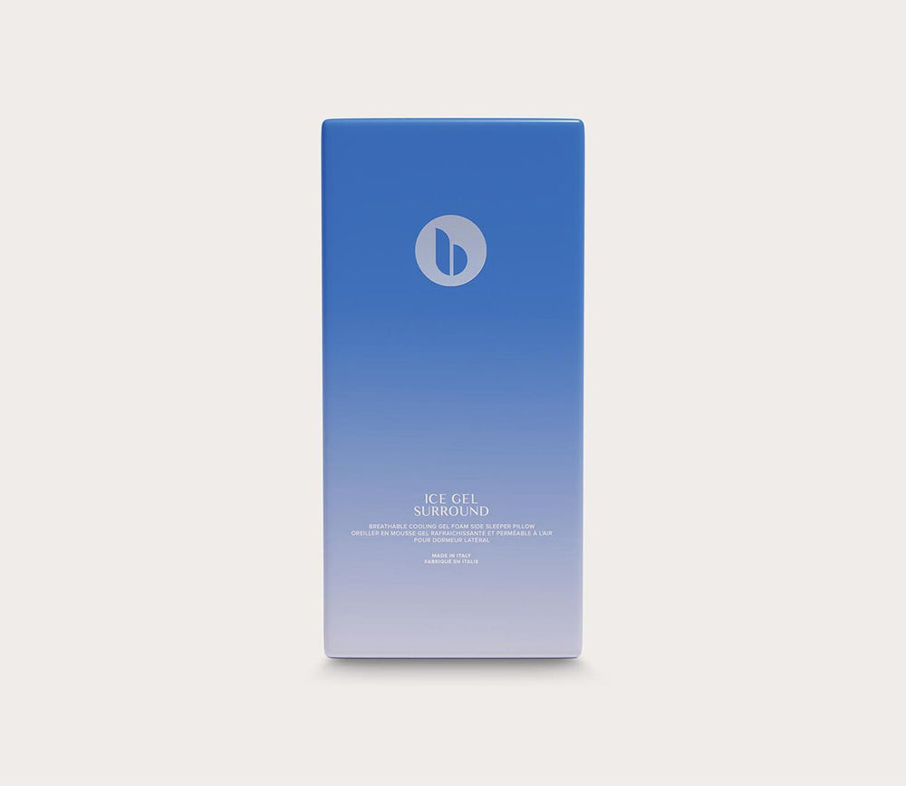 Ice Gel Memory Foam Pillow by Blu Sleep