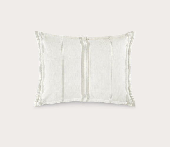 Jayson Stripe Linen Cashmere Pillow Sham by Villa by Classic Home