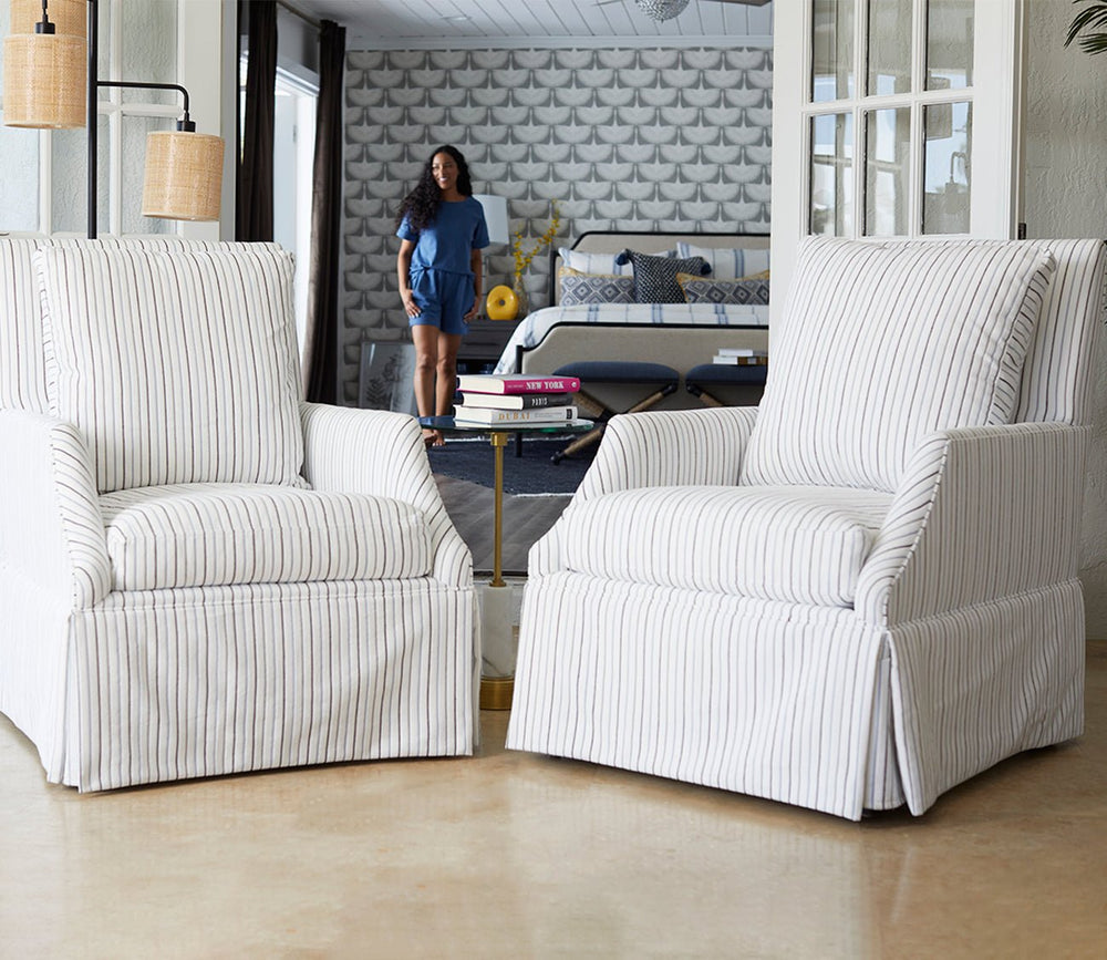 Jocelyn Galade Skirted Accent Chair by Universal Furniture