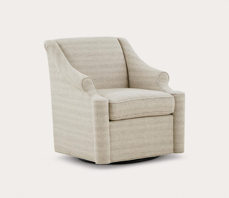 Madison Park Justin Swivel Glider Accent Chair - Image 3