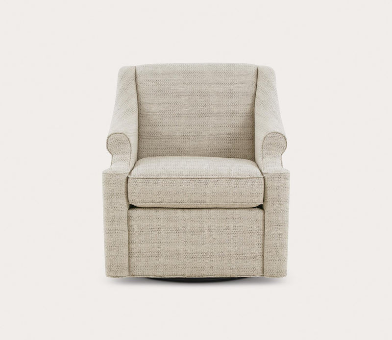 Madison Park Justin Swivel Glider Accent Chair - Image 2