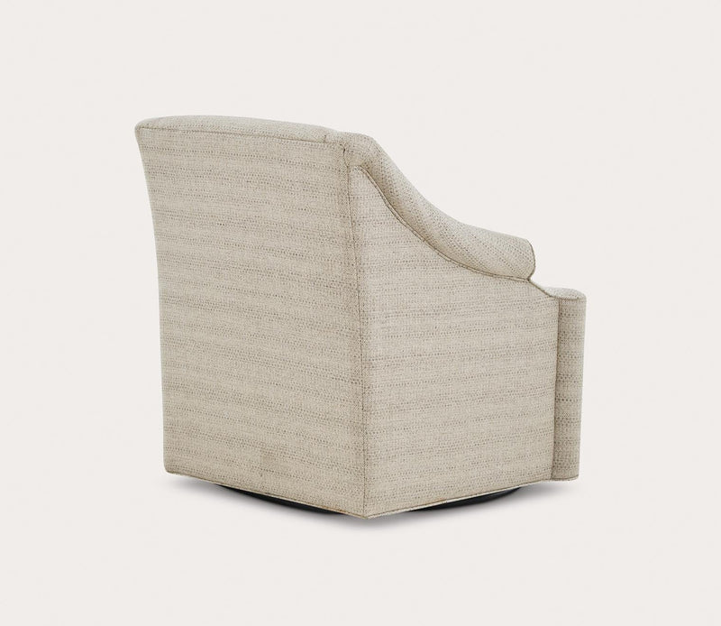 Madison Park Justin Swivel Glider Accent Chair - Image 4