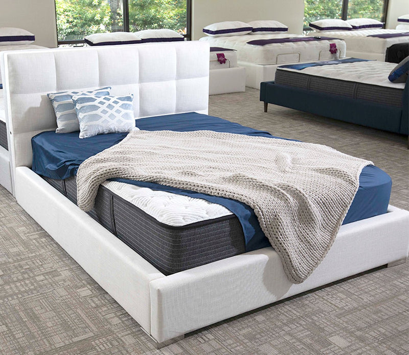 City Mattress Kenzi Upholstered Bed - Floor Model Only - Image 8