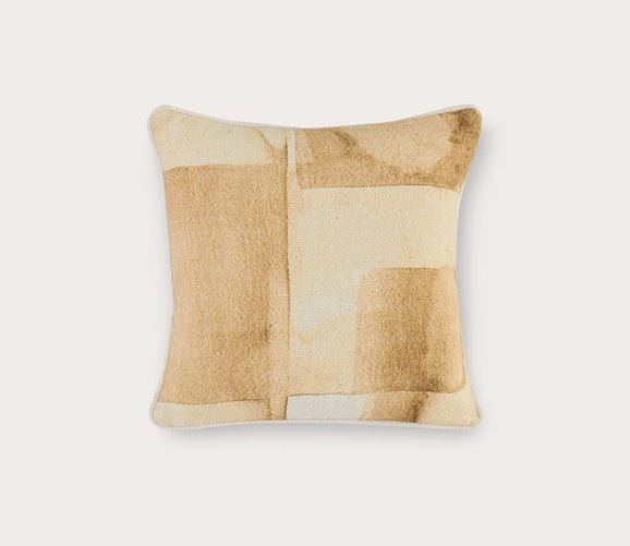 Kilo Harvest Gold Throw Pillow by Villa Home