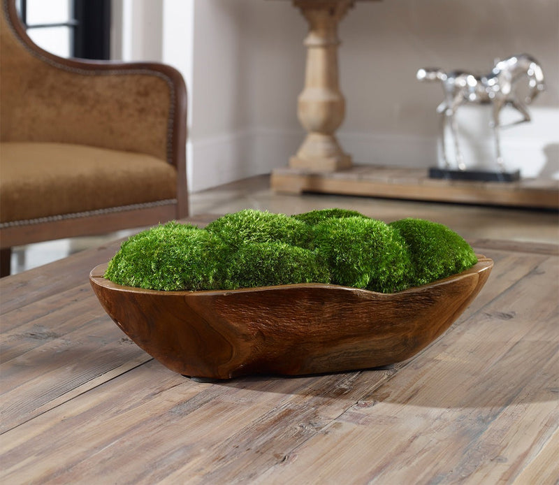 Uttermost Kinsale Moss Centerpiece - Image 1