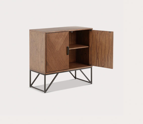 Krista Wood 2-Door Accent Cabinet by INK + IVY