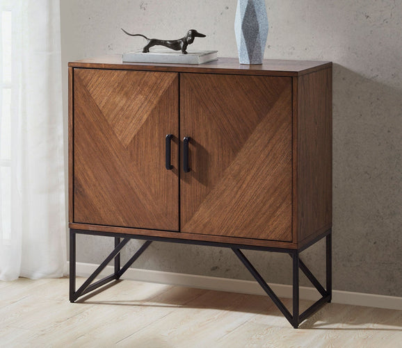Krista Wood 2-Door Accent Cabinet by INK + IVY