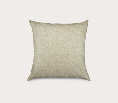 La Sirene Wave Embroidered Throw Pillow by Ann Gish