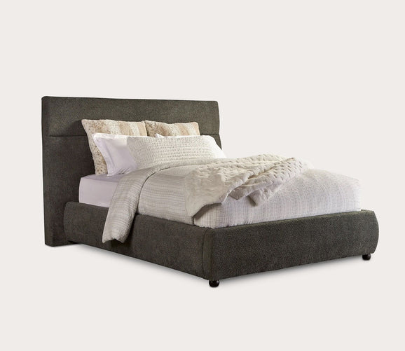 Latitude Tufted Sherpa Fabric Upholstered Bed by Parker House