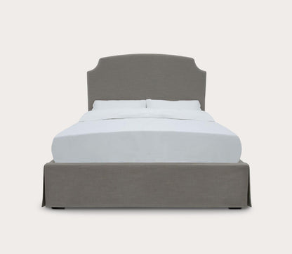 Laurel Upholstered Skirted Panel Bed by Modus Furniture