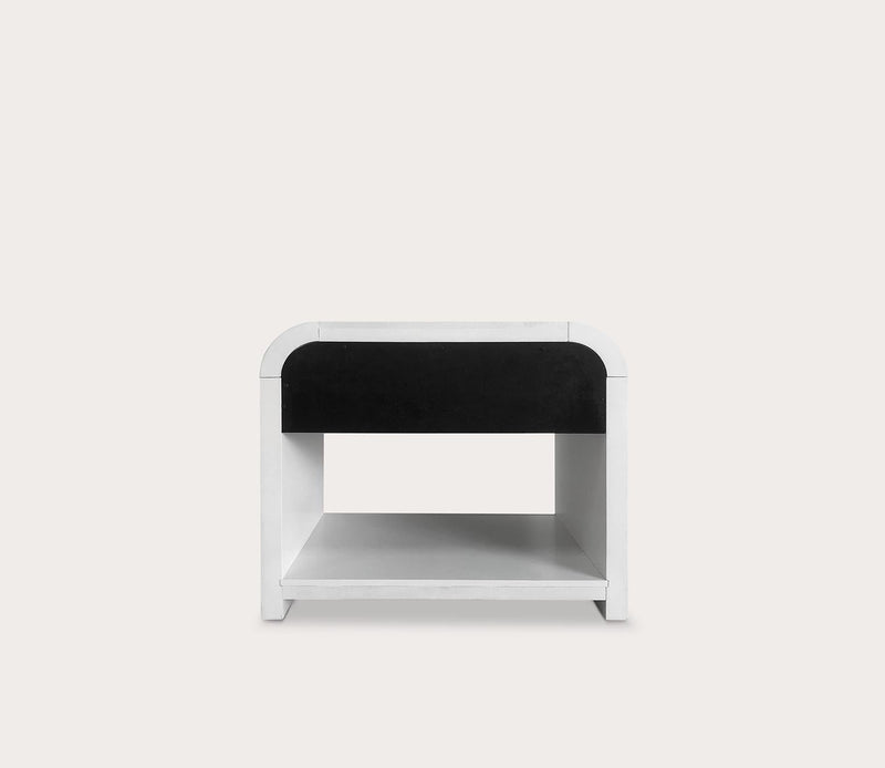 Safavieh Liabella 1-Drawer Curved Nightstand - Image 4