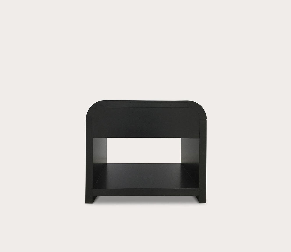 Liabella 1-Drawer Curved Nightstand by Safavieh