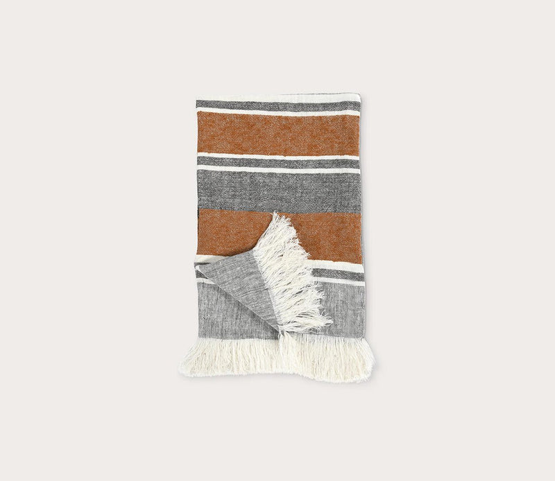 Villa by Classic Home Lima Stripe Throw Blanket - Image 17