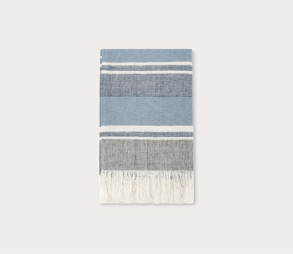 Lima Stripe Throw Blanket by Villa by Classic Home