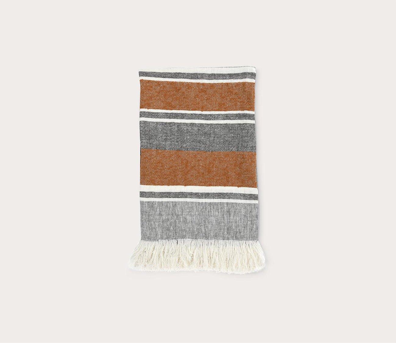 Lima Stripe Throw Blanket by Villa by Classic Home