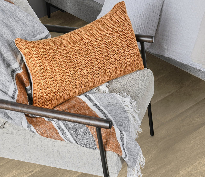 Villa by Classic Home Lima Stripe Throw Blanket - Image 9