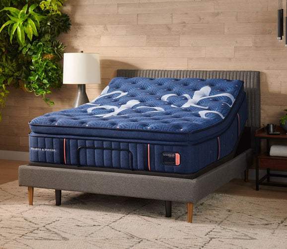 Stearns & Foster Lux Estate Plush Euro Pillow Top Mattress City Mattress