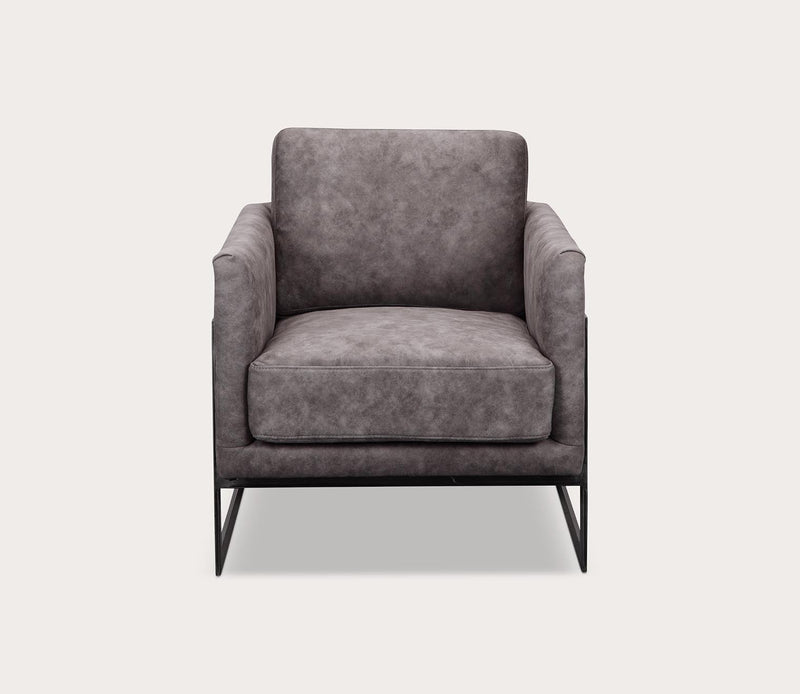 Moe's Furniture Luxley Iron Frame Upholstered Club Chair - Image 6