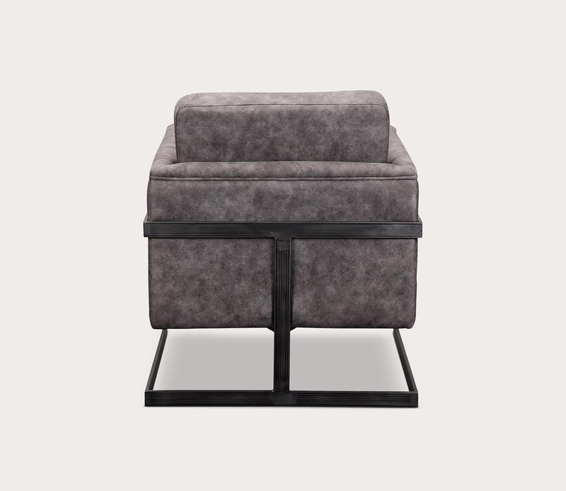 Moe's Furniture Luxley Iron Frame Upholstered Club Chair - Image 8