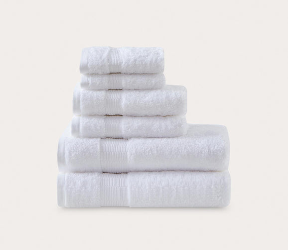 Madison Park Signature Turkish Oversized Cotton Solid 6-pc. Solid Bath  Towel Set