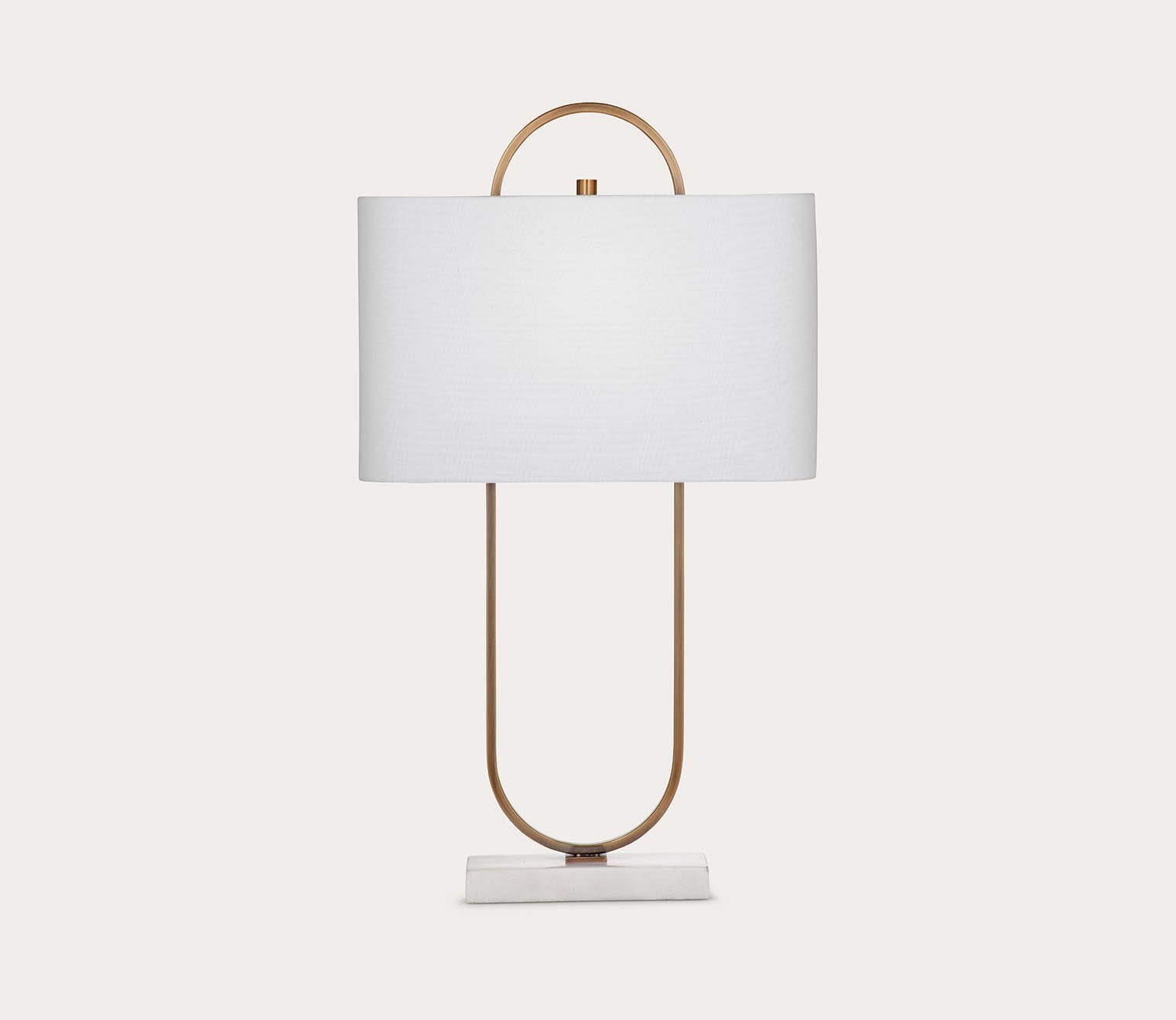 Mabel Metal Table Lamp by Bassett Mirror