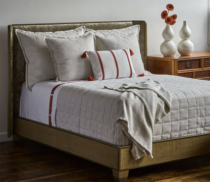 Macau Quilted Coverlet by Ann Gish