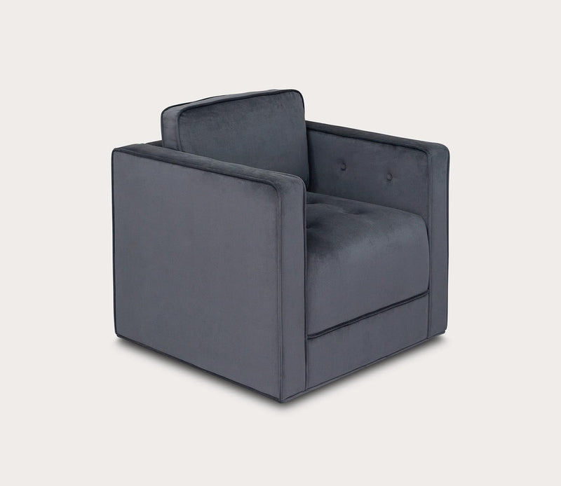Martha Stewart Madrid Swivel Accent Chair - Image 3