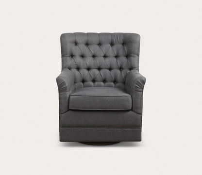 Mathis Swivel Glider Accent Chair by Madison Park