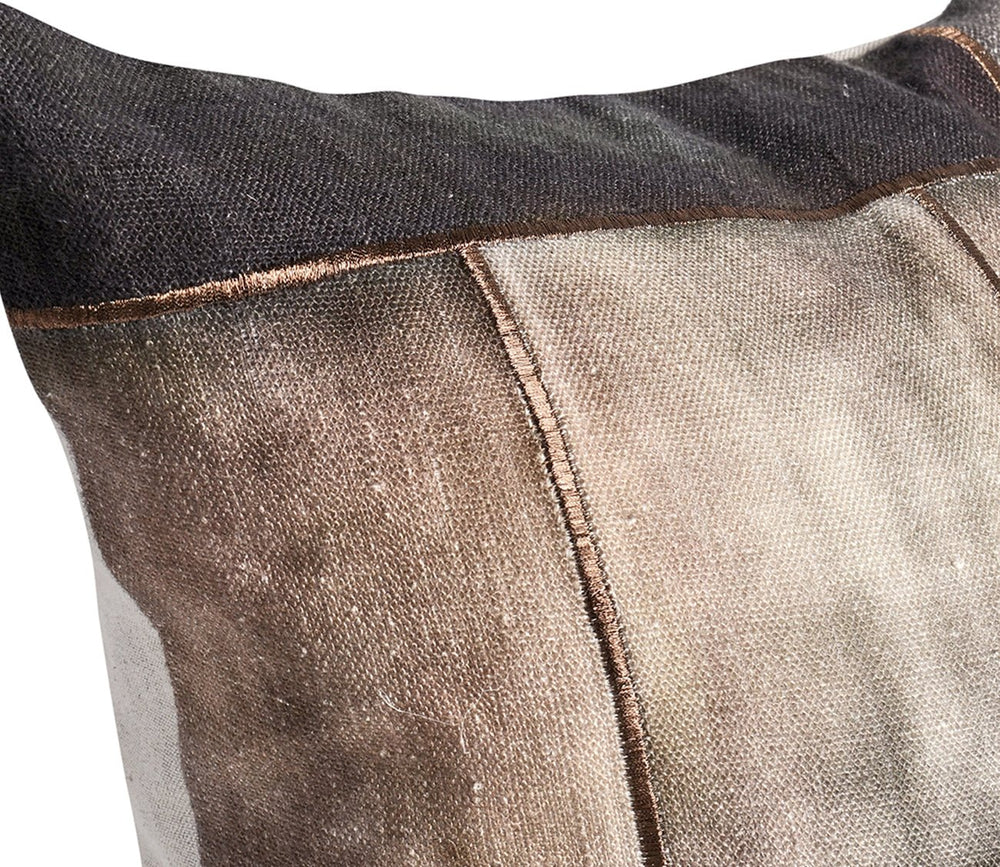 Maude Penny Brown Throw Pillow by Villa by Classic Home