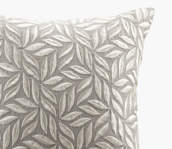Melodia Embroidered Square Throw Pillow by Croscill Home