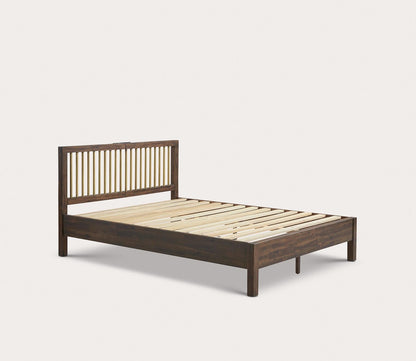 Mercer Queen Low Profile Wood Platform Bed by INK + IVY