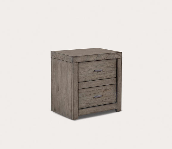 Aspen Home Modern Loft 2Drawer Nightstand City Mattress