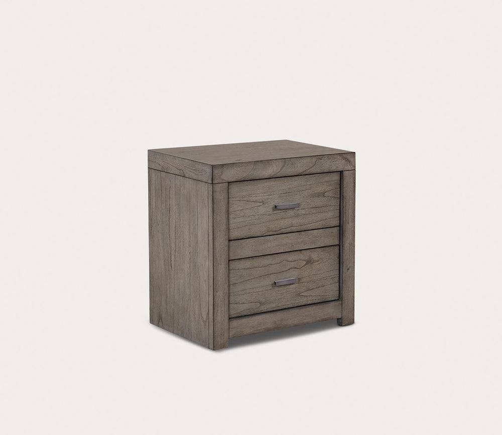 Modern Loft Greystone Panel Bed Bedroom Set by Aspen Home