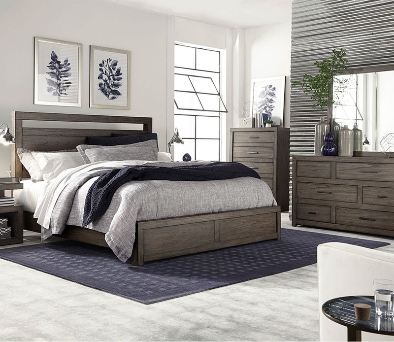Aspen Home Modern Loft Panel Bed - Image 3