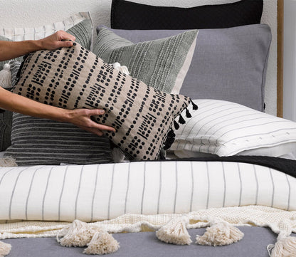 Monaco Ivory Linen Pillow Sham by Villa by Classic Home