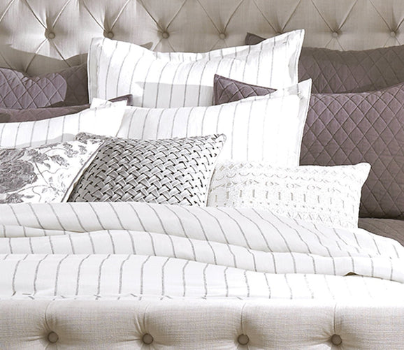 Villa by Classic Home Monaco Ivory Linen Pillow Sham City Mattress