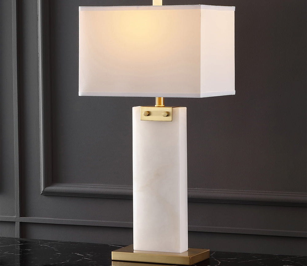 Morgen Alabaster Table Lamp by Safavieh