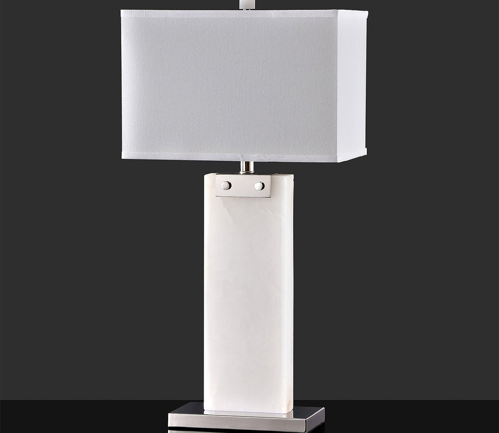 Morgen Alabaster Table Lamp by Safavieh