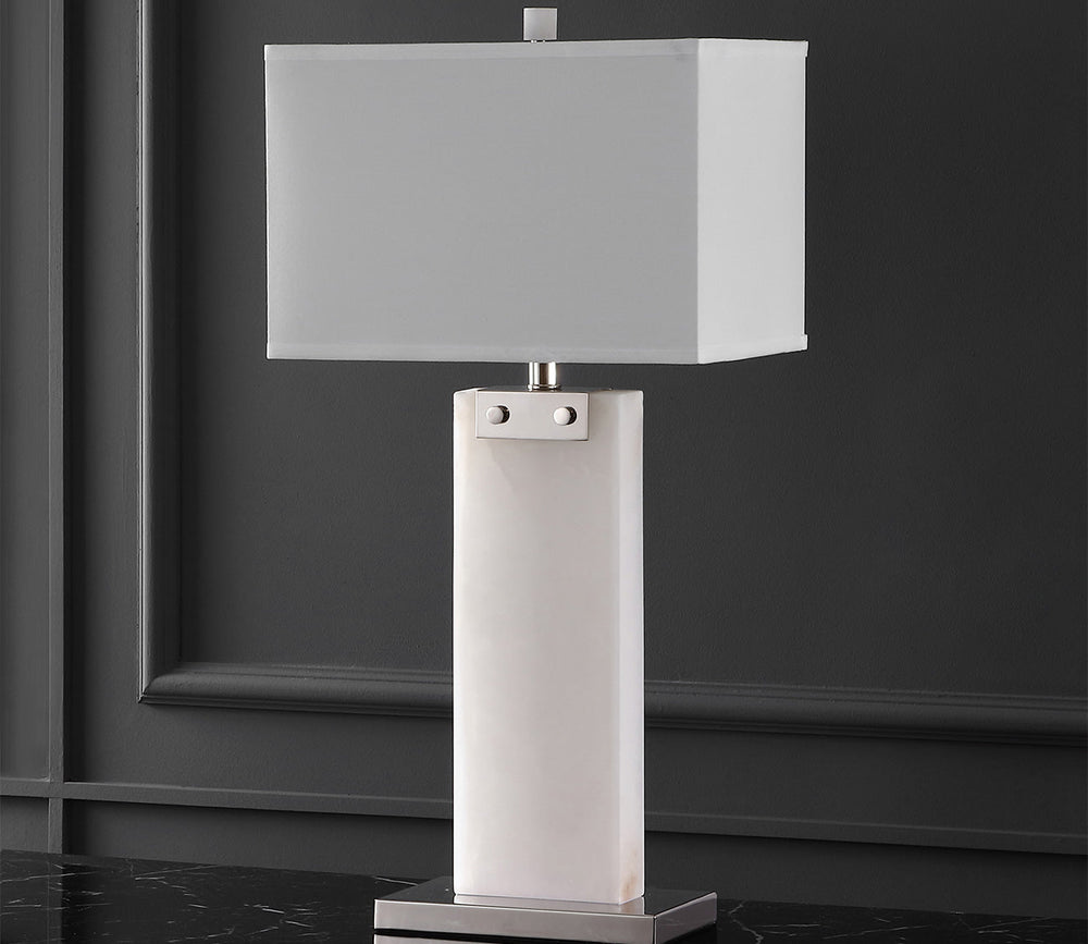 Morgen Alabaster Table Lamp by Safavieh