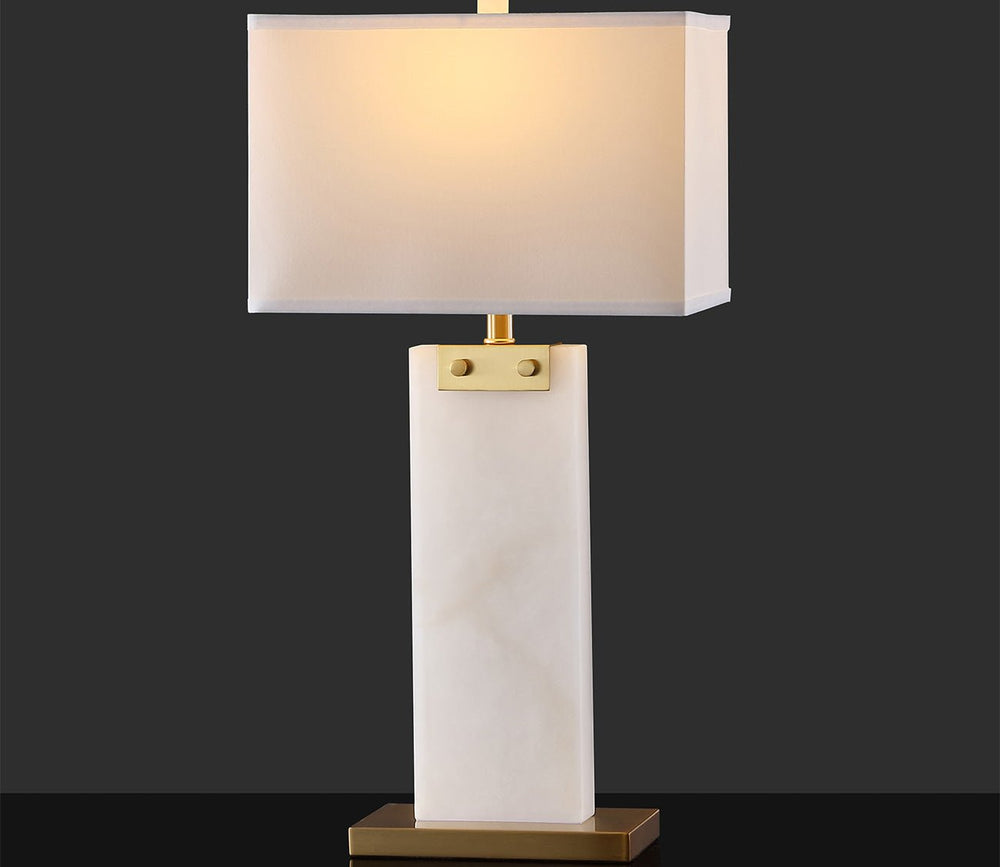 Morgen Alabaster Table Lamp by Safavieh