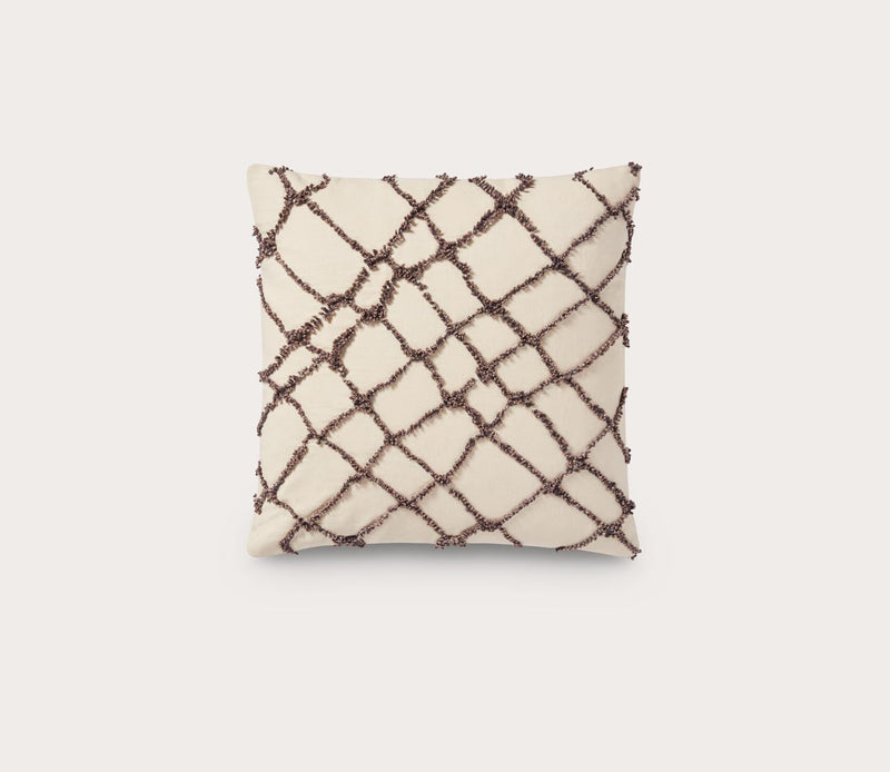 Loloi Moroccan Tufted Throw Pillow Set of 2 - Image 1